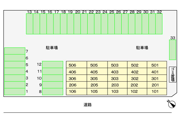 ラフィ－ナ・サイトの駐車場|駐車場