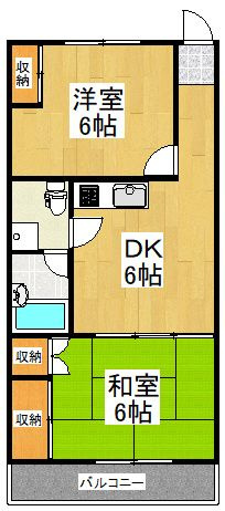 コンフォート百合ヶ丘の間取り