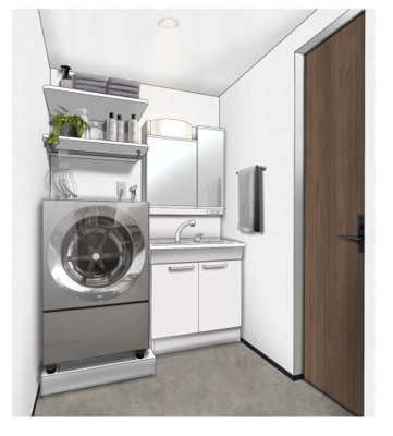 【洗面所】 | LE COCON 一宮Ⅵ