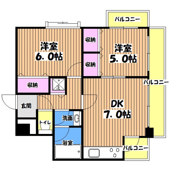 【間取り】 | ラ・ルース国立