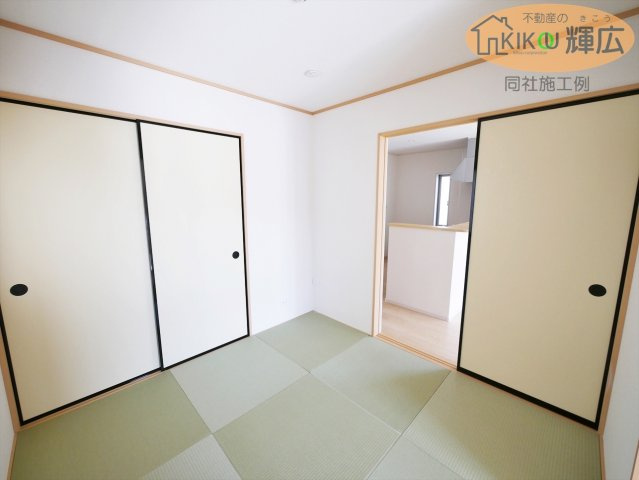 【和室】 | 加古川市野口町野口第7　Ⅱ期（全3）8号棟 | 同社施工例です。