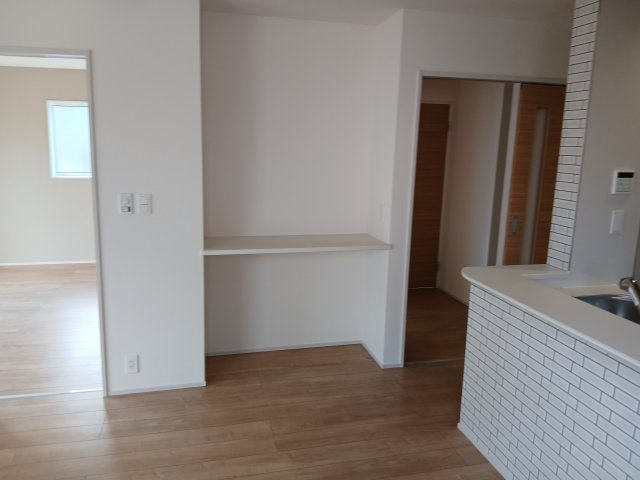 行田市富士見町２丁目２期　のその他|１号棟現地リビング脇カウンター（2026年02月02日）撮影