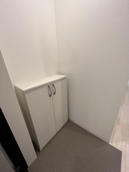 プリシェール杉栄の玄関