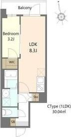 Alivis緑橋の間取り