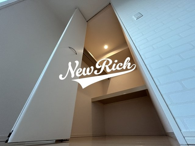 伊勢崎市宮子町のアパートの収納