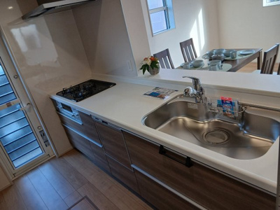 【キッチン】 | 行田市富士見町２丁目２期　 | ２号棟現地キッチン（2026年02月02日）撮影