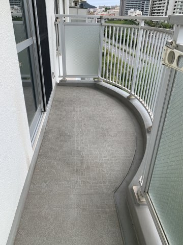 名谷１５団地　６４号棟のバルコニー|南側バルコニー