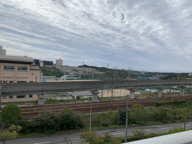 名谷１５団地　６４号棟の展望