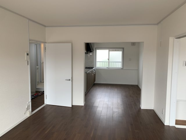 名谷１５団地　６４号棟の居間・リビング