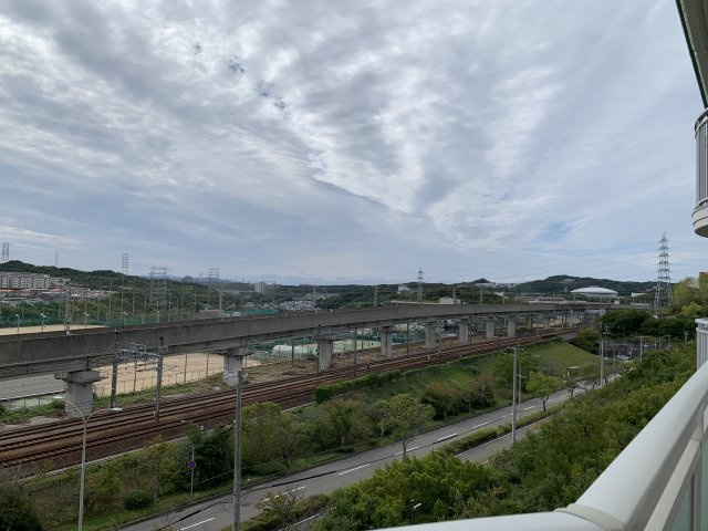 名谷１５団地　６４号棟の展望