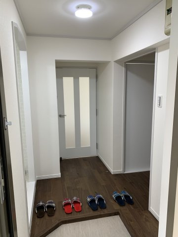 名谷１５団地　６４号棟の玄関