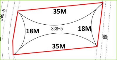 【区画図】 | 北中城村字仲順【200坪】