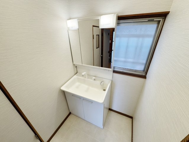 堀越3-6-5借家の洗面所