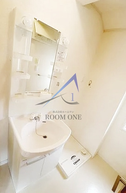 ベルコートアネックスの洗面所|洗面台です。