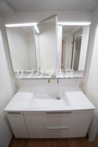 ＭＫマンション矢作台パレス（モーレス100）の洗面所