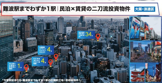 【大阪府】大阪市浪速区　一棟収益マンションのその他