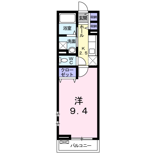 クレールコートの間取り