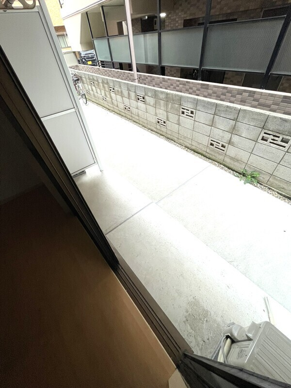 ダイワハイツのバルコニー