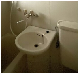 ダイワハイツの洗面所