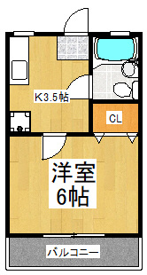 ダイワハイツの間取り