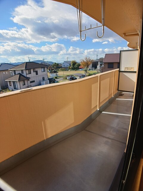 フォレストパレス五番館のバルコニー