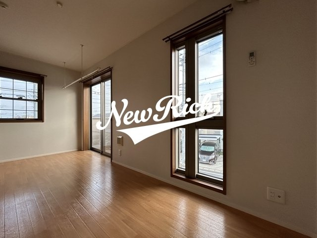 前橋市元総社町のアパートのバルコニー