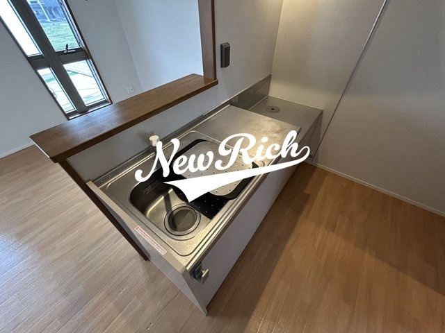 前橋市元総社町のアパートのキッチン