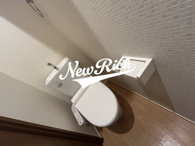 前橋市元総社町のアパートのトイレ