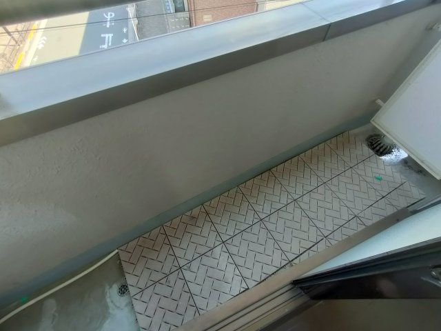 太田ビルのバルコニー