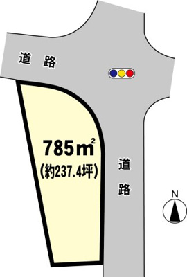 【区画図】 | 坂東市中里貸地