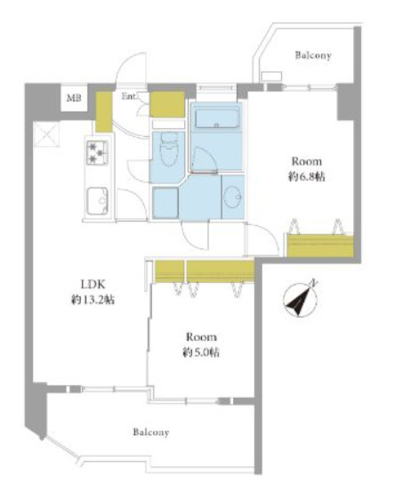 ジョイナス天神タワーの間取り