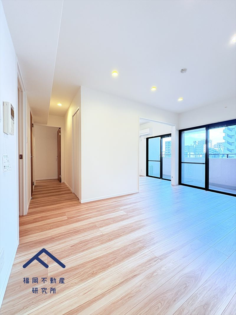 ジョイナス天神タワーの居間・リビング