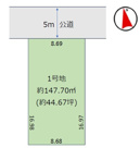 柏市柏の葉３丁目の売地の画像