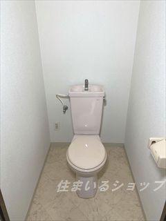 広島市安佐北区落合２丁目の賃貸マンションのトイレ|コンセントあり