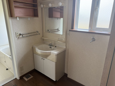 【洗面所】 | 佐久市岩村田佐久長聖高校北中古住宅