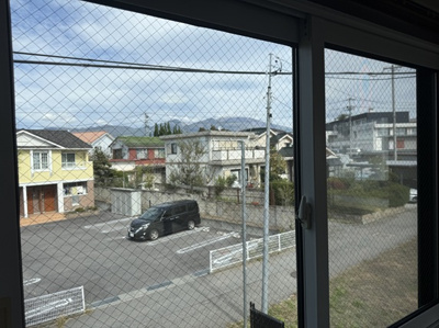 【展望】 | 佐久市岩村田佐久長聖高校北中古住宅 | ２Ｆからは浅間山がよく見えます！