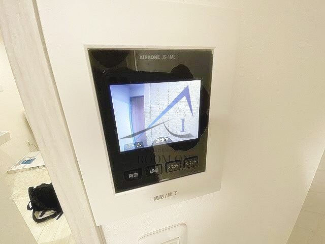 大山フラッツのセキュリティ|モニター付きインターホンです。