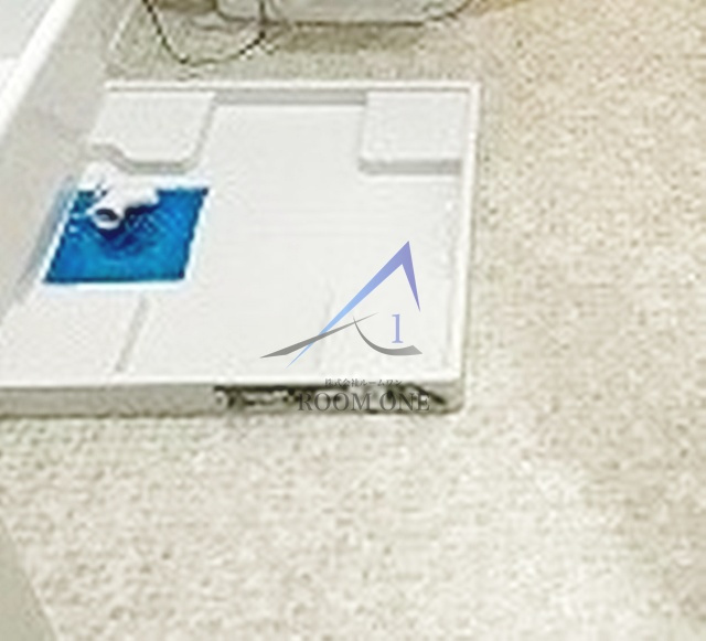 大山フラッツの設備|洗濯機置き場です。