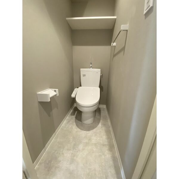 菊池郡菊陽町大字津久礼の賃貸マンションのトイレ