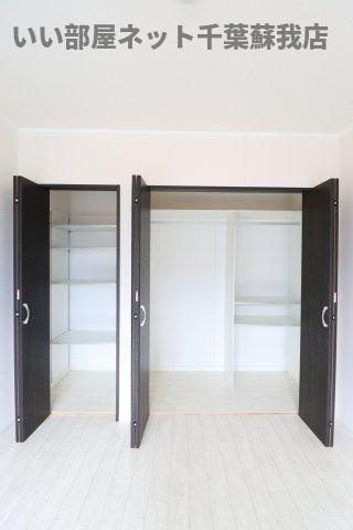 エミーハイツの収納|大きなものも収納できそうです