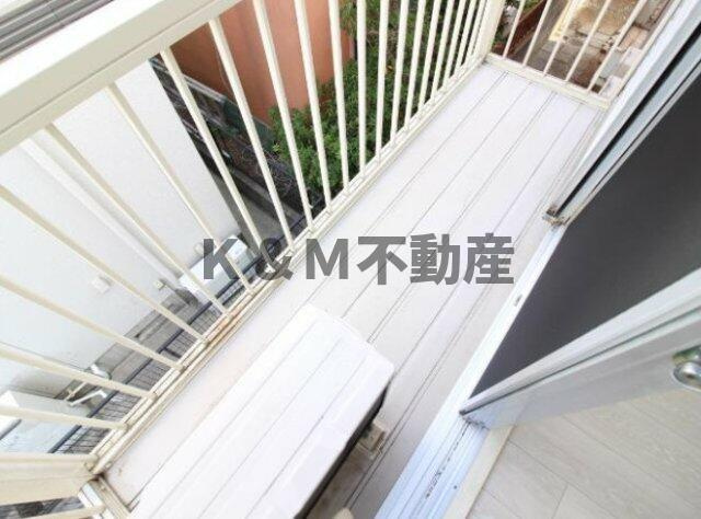 ＴＲＡＤ新柏のバルコニー|開放的で明るい空間を演出してくれるバルコニーです