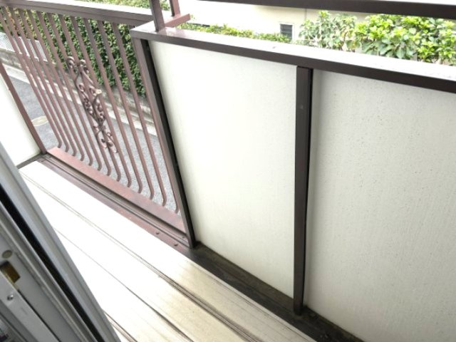 チェリーハイツのバルコニー