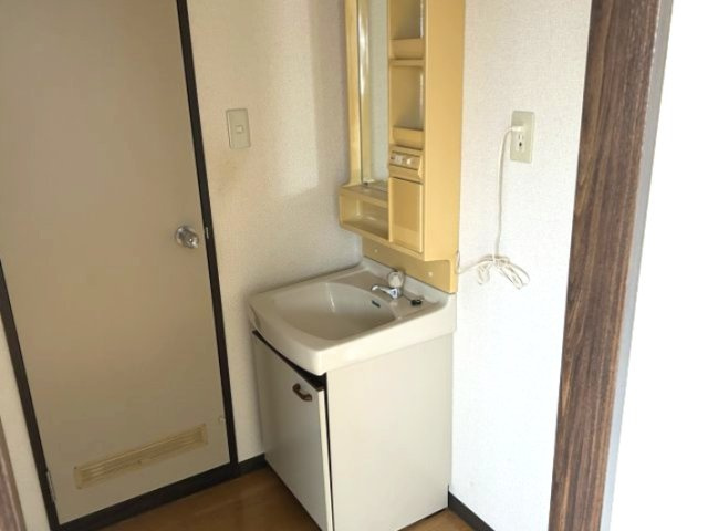 チェリーハイツの独立洗面台