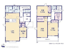 越谷市弥栄町13期　新築分譲住宅　全3棟の画像