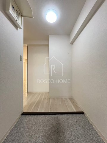 淺沼谷町マンションの玄関