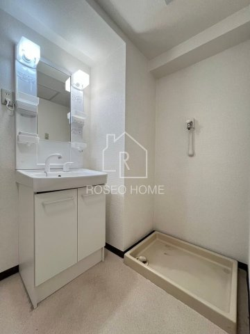 淺沼谷町マンションの洗面所