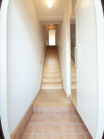 ファミールケイ　Ｆの玄関