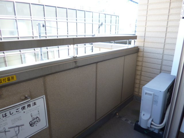 パークサイドヴィラのバルコニー