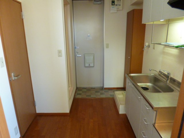 パークサイドヴィラの玄関