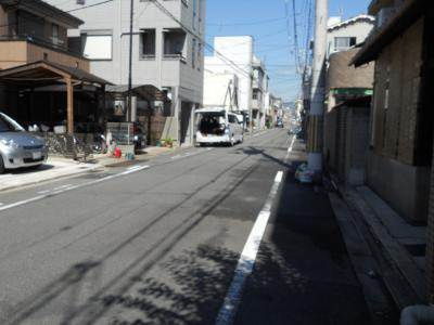 ドゥエル辻本の地図|前面道路